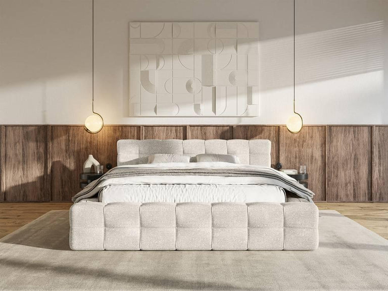 Tilly bedframe chenille met opbergruimte 180 x 200 cm