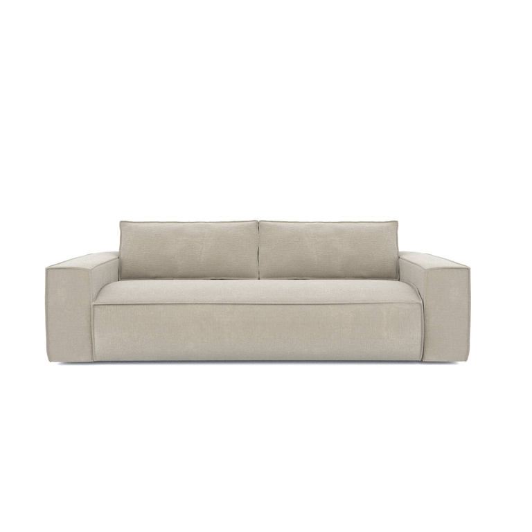 sia-home-4-zitsslaapbank-joanvelvetmet dunlopillo matras-beige-geweven-fluweel (100% polyester)-banken-meubels1