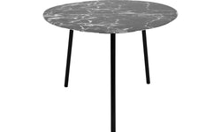 Bijzettafel Ovoid marmer look