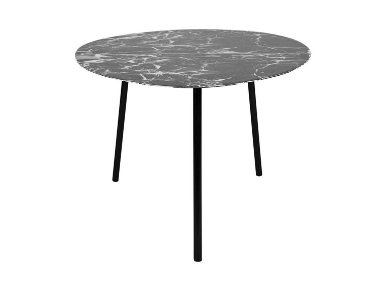 Bijzettafel Ovoid marmer look