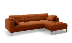 Hoekbank Bemy velvet rechts