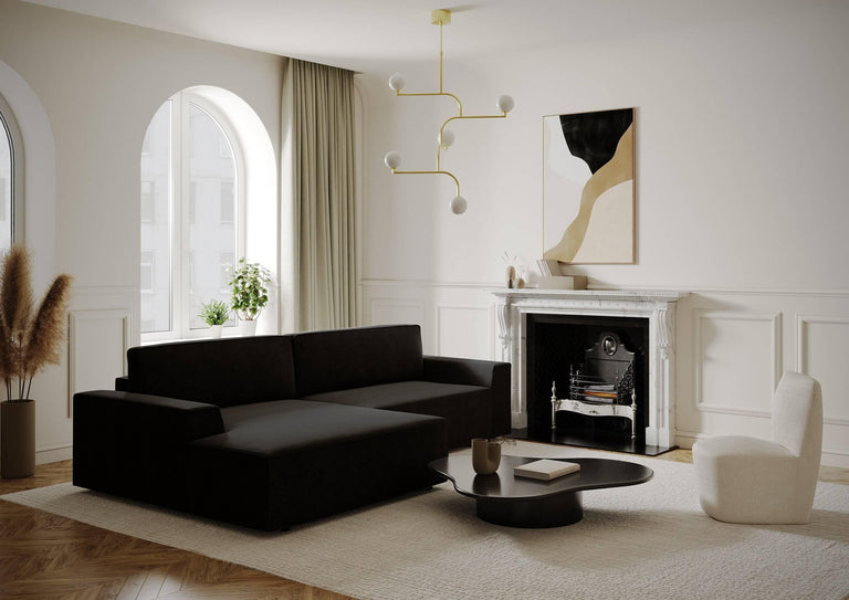 sia-home-hoekslaapbank-eliottlinksvelvet met opbergbox-zwart-velvet-(100% polyester)-banken-meubels2