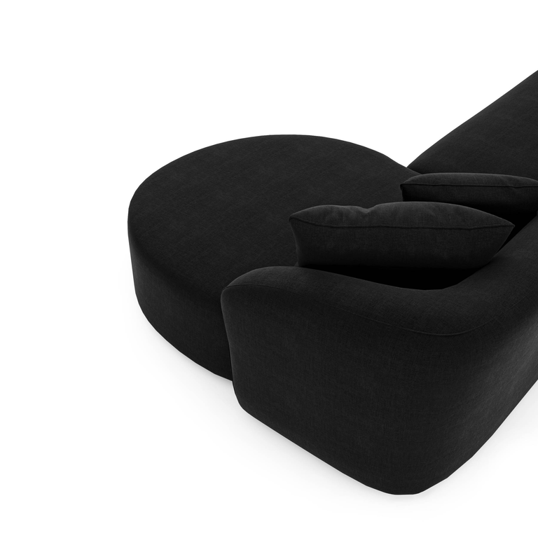sia-home-hoekbank-emyrechtsvelvet-zwart-velvet-(100% polyester)-banken-meubels6