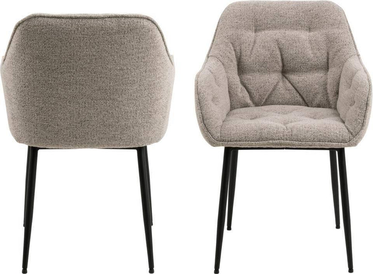 naduvi-collection-eetkamerstoel-harvey boucle-cremekleurig-boucle-stoelen-& fauteuils-meubels6