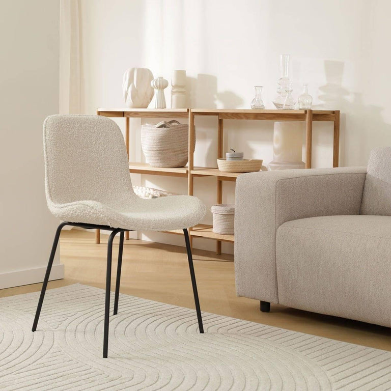 Eetkamerstoel Nora-Fé bouclé