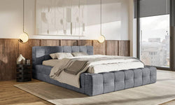 Tilly bedframe chenille met opbergruimte 140 x 200 cm