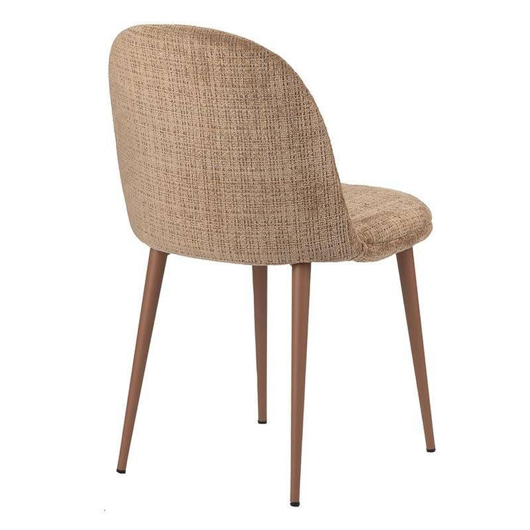 Eetkamerstoel Egg chenille
