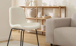 Eetkamerstoel Nora-Fé bouclé