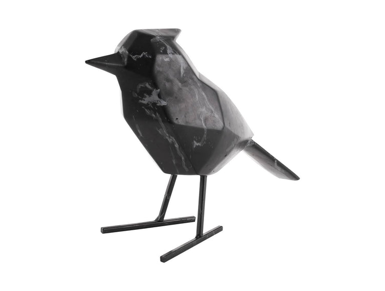 Decoratie Bird marmer