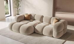 Hoekbank Loretto links velvet