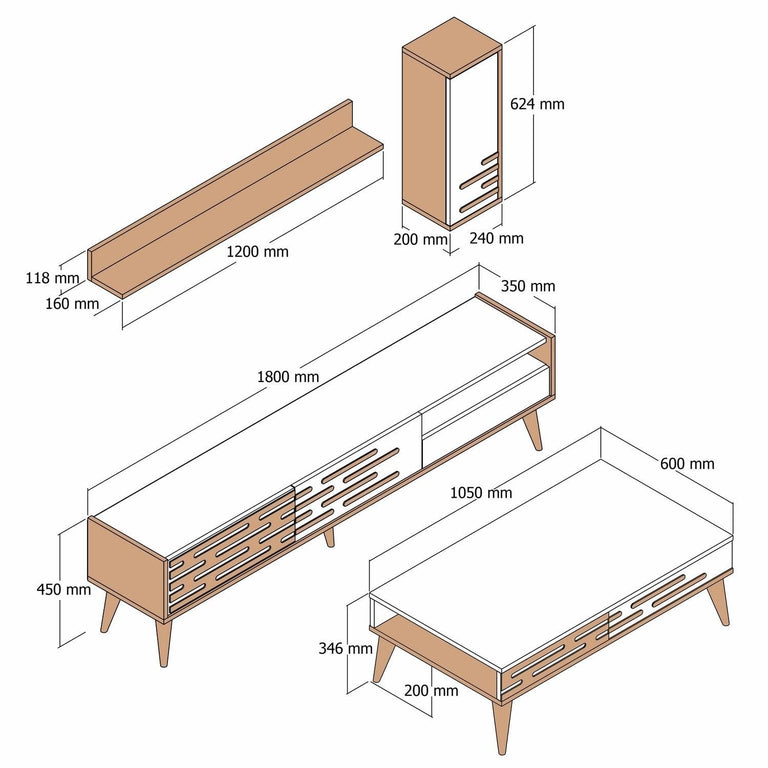 kalune-design-4-delige-woonkamersetvalensiya-cremekleurig-spaanplaat-kasten-meubels5