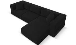 milo casa-hoekbank esther rechts velvet-zwart--velvet-banken-meubels_7998863