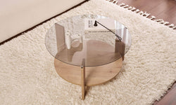 Salontafel Clara rookglas