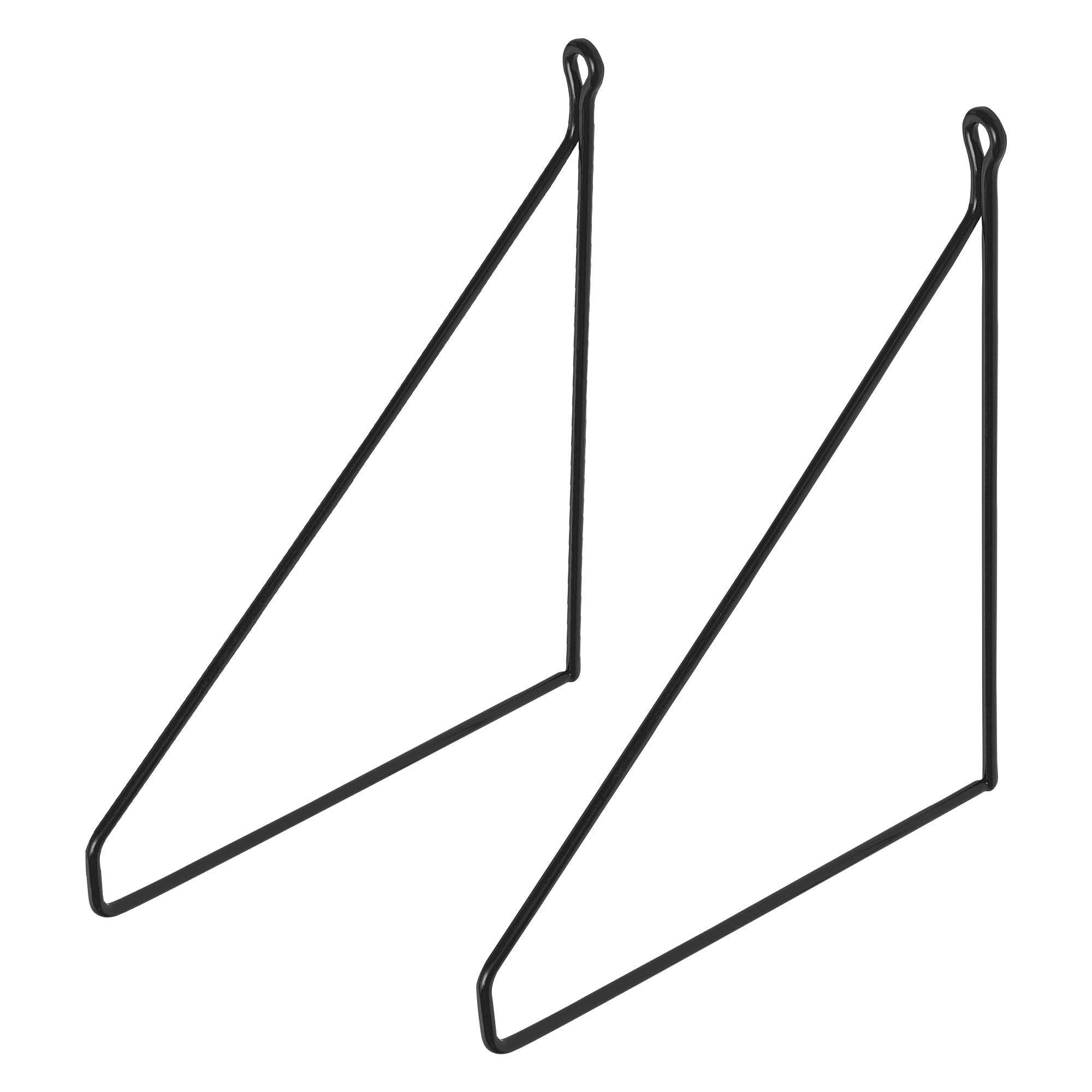 Alusfera Plankhouder - decoratieve plankhoek - plankhouder 240 mm - wandhouder - duurzame wandhouder 2 stuks - plankdrager zwart - wandhouder rek rek Alusfera Plankhouder - decoratieve plankhoek - plankhouder 240 mm - wandhouder - duurzame wandhouder 2 stuks - plankdrager zwart - wandhouder rek rek