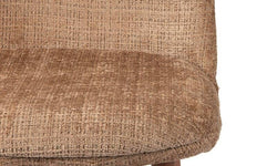 Eetkamerstoel Egg chenille