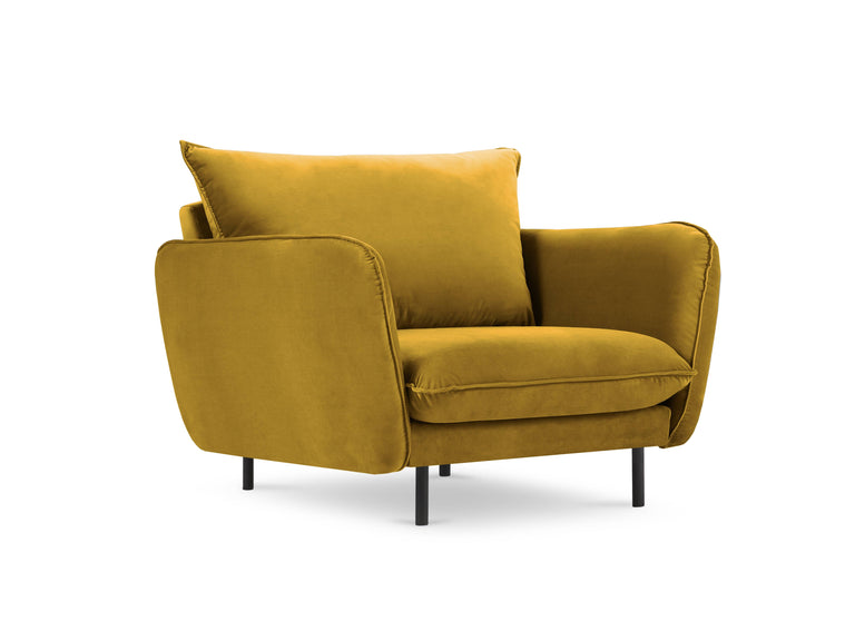 cosmopolitan-design-fauteuil-vienna-velvet-geel-zwart-95x92x95-velvet-stoelen-fauteuils-meubels1