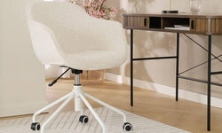 Bureaustoel Nout-Mae bouclé