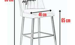 kalune design-set van 4 barstoelen katie-oranje--polyester-stoelen & fauteuils-meubels3