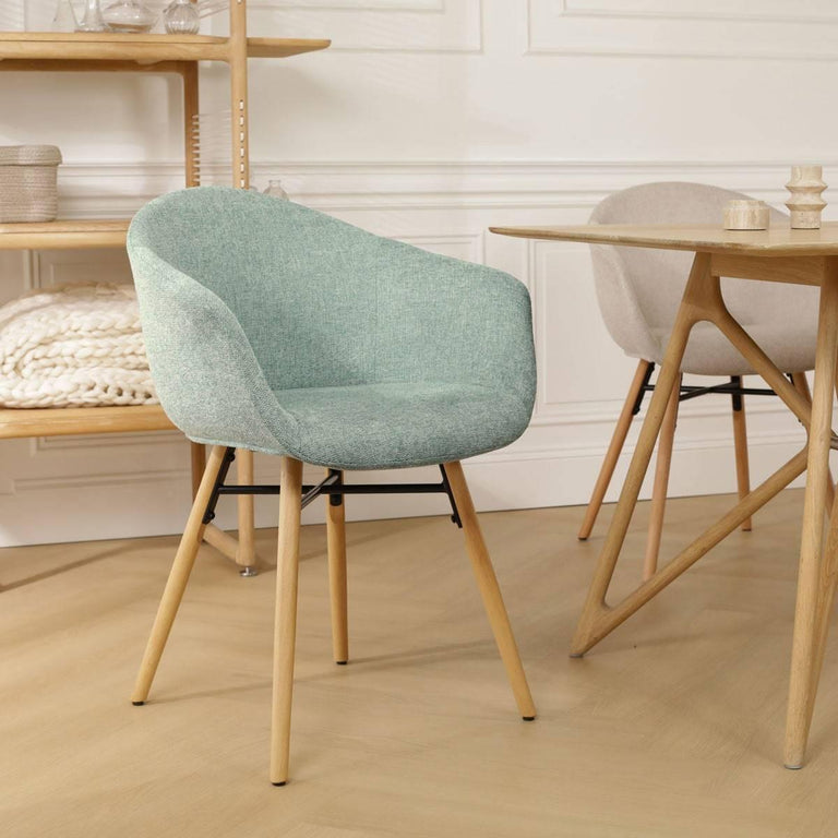 Set van 2 eetkamerstoelen Nena-Otis