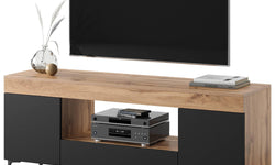 naduvi-collection-tv-meubel-lagen met verlichting-antraciet,-naturel-eikenfineer-kasten-meubels7
