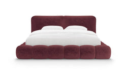 Bedframe Solange chenille 180 x 200 met opbergruimte