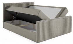 Boxspring Pinehill velvet 160 x 200 cm met opbergruimte