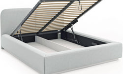 Bedframe Cremona velvet 160 x 200 cm met opbergruimte