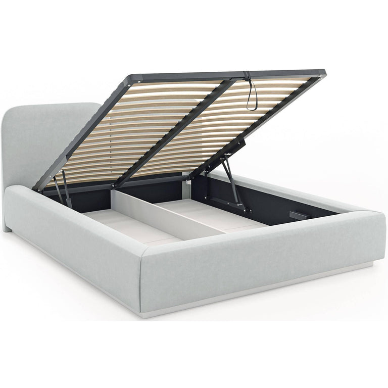 Bedframe Cremona velvet 160 x 200 cm met opbergruimte