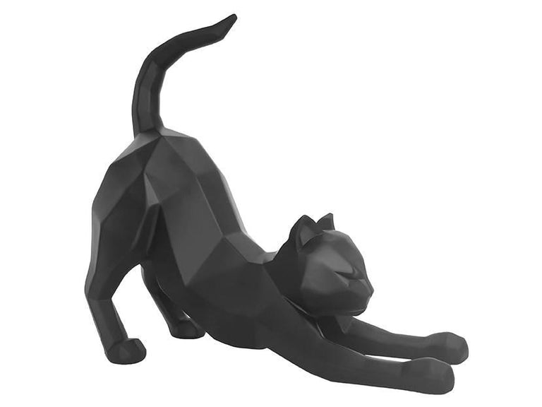 Decoratie Origami Cat Stretch