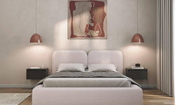 Bedframe Cremona chenille 180 x 200 cm met verlichting
