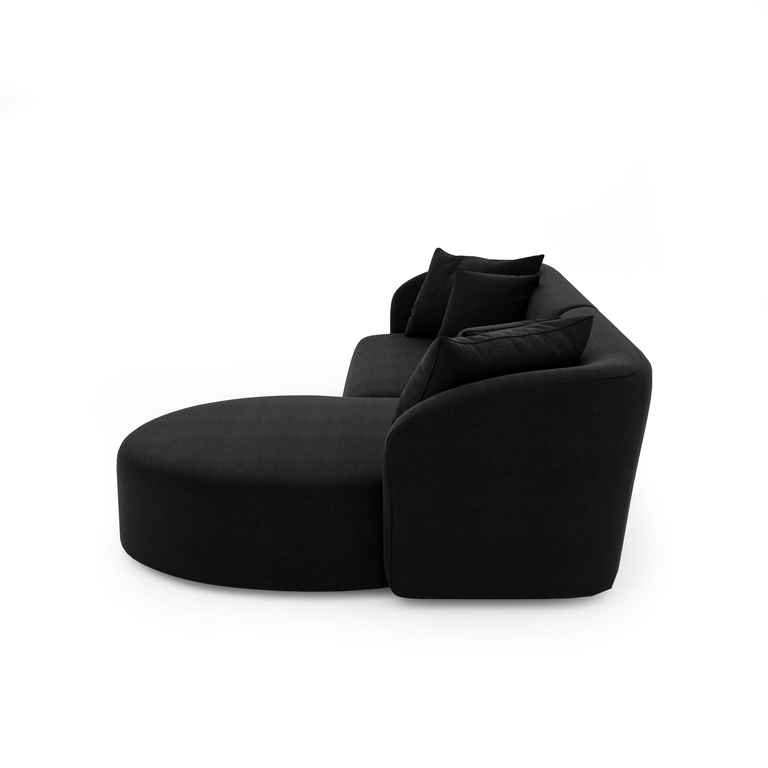sia-home-hoekbank-emyrechtsvelvet-zwart-velvet-(100% polyester)-banken-meubels4