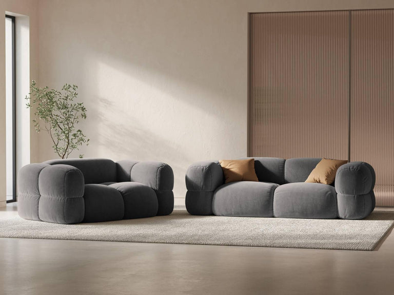 2-zitsbank Loretto velvet