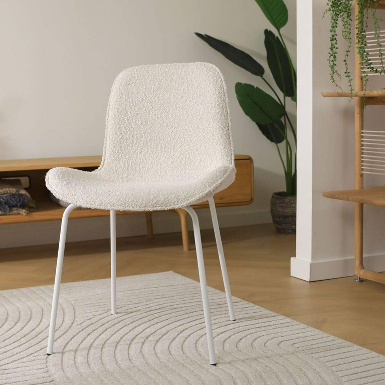 Eetkamerstoel Nora-Fé bouclé