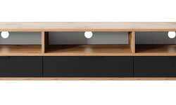 naduvi-collection-tv-meubel-rikke met verlichting-zwart-eikenfineer-kasten-meubels1
