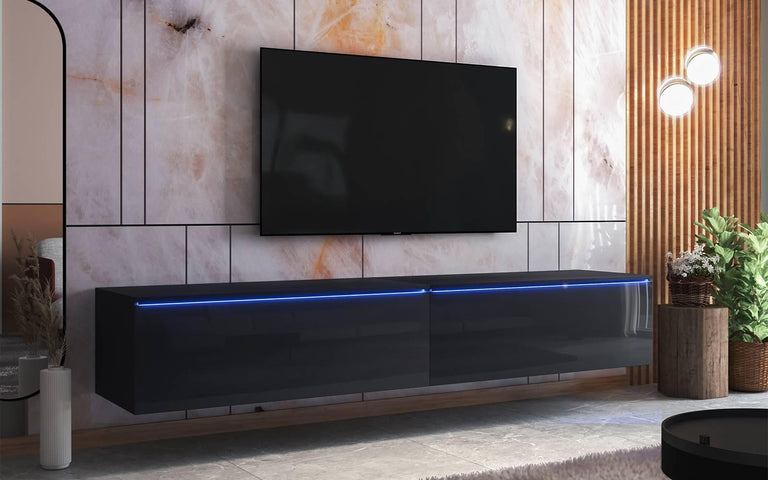TV-meubel Maline met verlichting