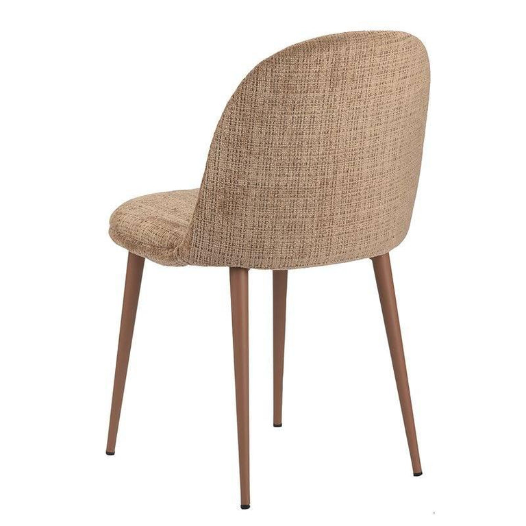 Eetkamerstoel Egg chenille