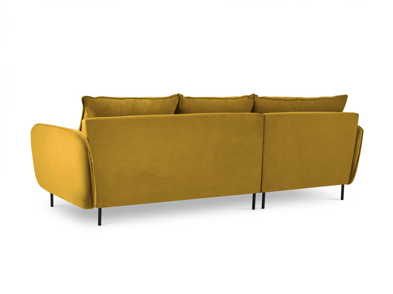 cosmopolitan-design-hoekbank-vienna-links-velvet-geel-zwart-255x170x95-velvet-banken-meubels3