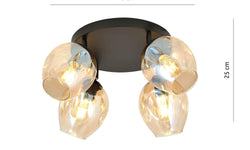 naduvi collection-4-lichts spot flow-honingkleurig--glas-binnenverlichting-verlichting4
