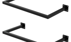 ml-design-set-van2rechthoekige kledingstangen allie-zwart-staal-opbergen-decoratie_8156871