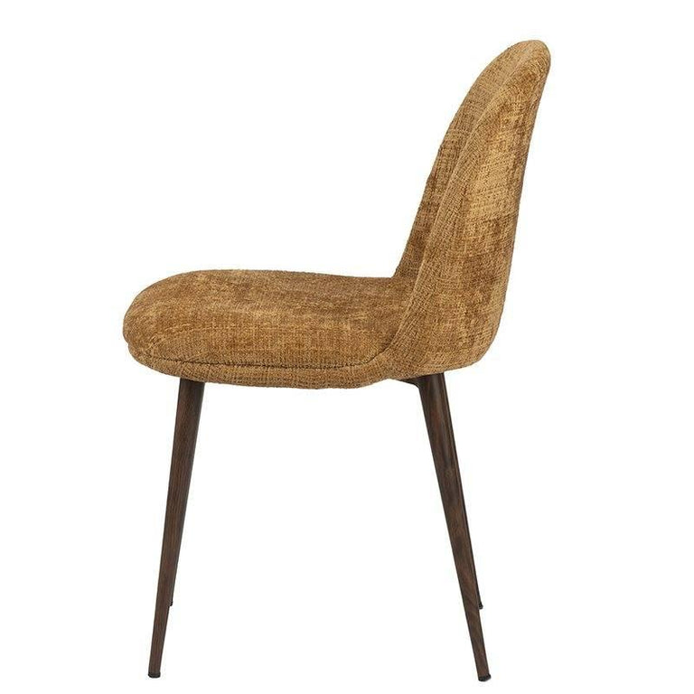 Eetkamerstoel Egg chenille