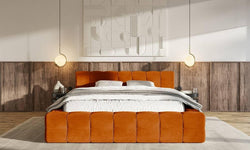 Tilly bedframe velvet met opbergvak 160 x 200 cm