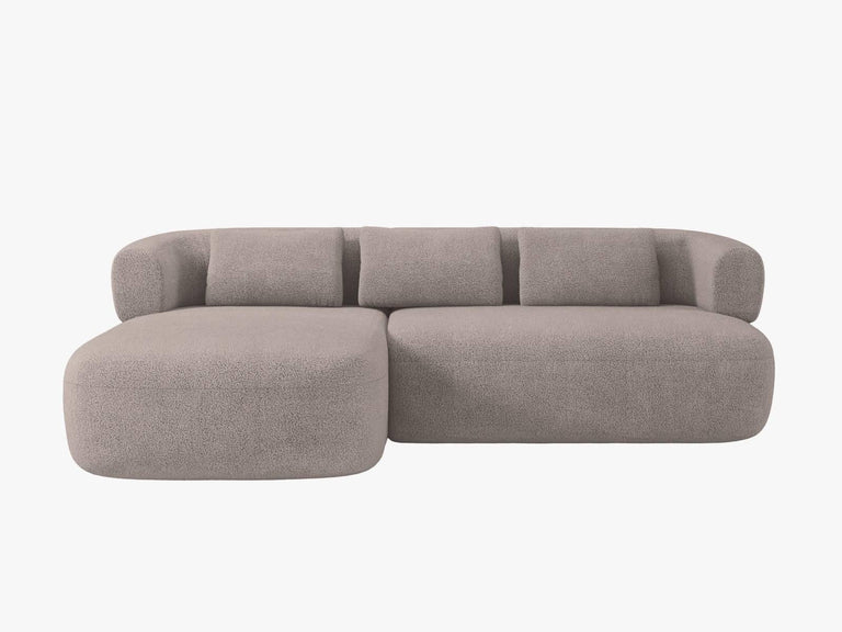Hoekbank Jenny links bouclé