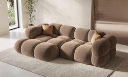 Hoekbank Loretto links velvet