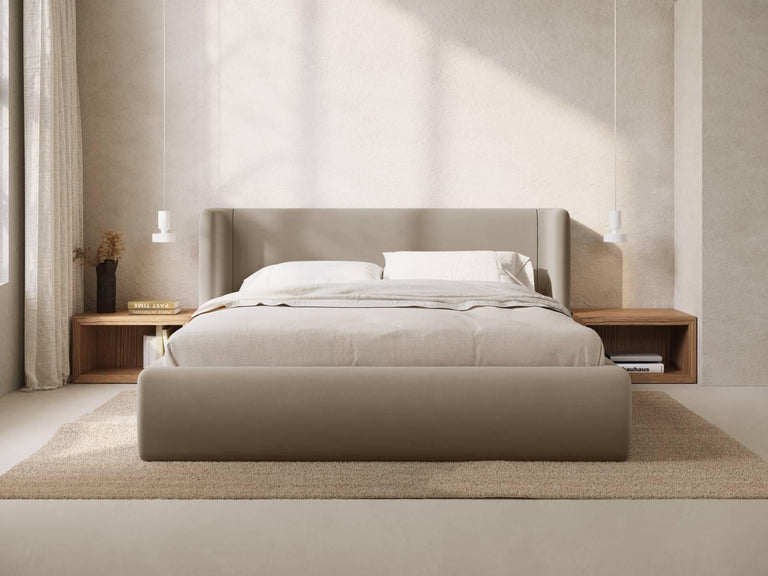 Bedframe Jolene 160x200 cm met opbergvak velvet