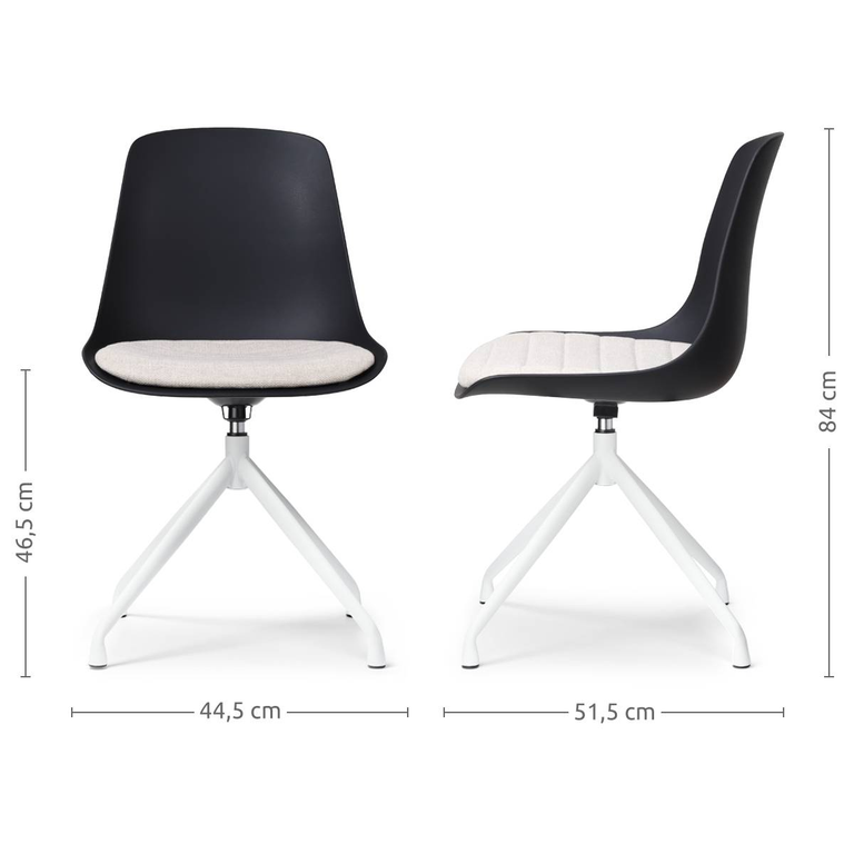 Eetkamerstoel Nola-Liv draaibaar