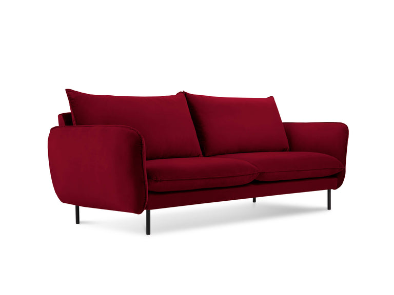 cosmopolitan-design-2-zitsbank-vienna-velvet-rood-zwart-160x92x95-velvet-banken-meubels1