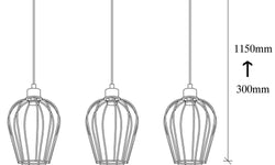 Hanglamp Zara 3-lichts