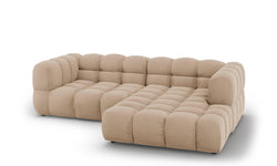 3-zits hoekbank Sky rechts velvet