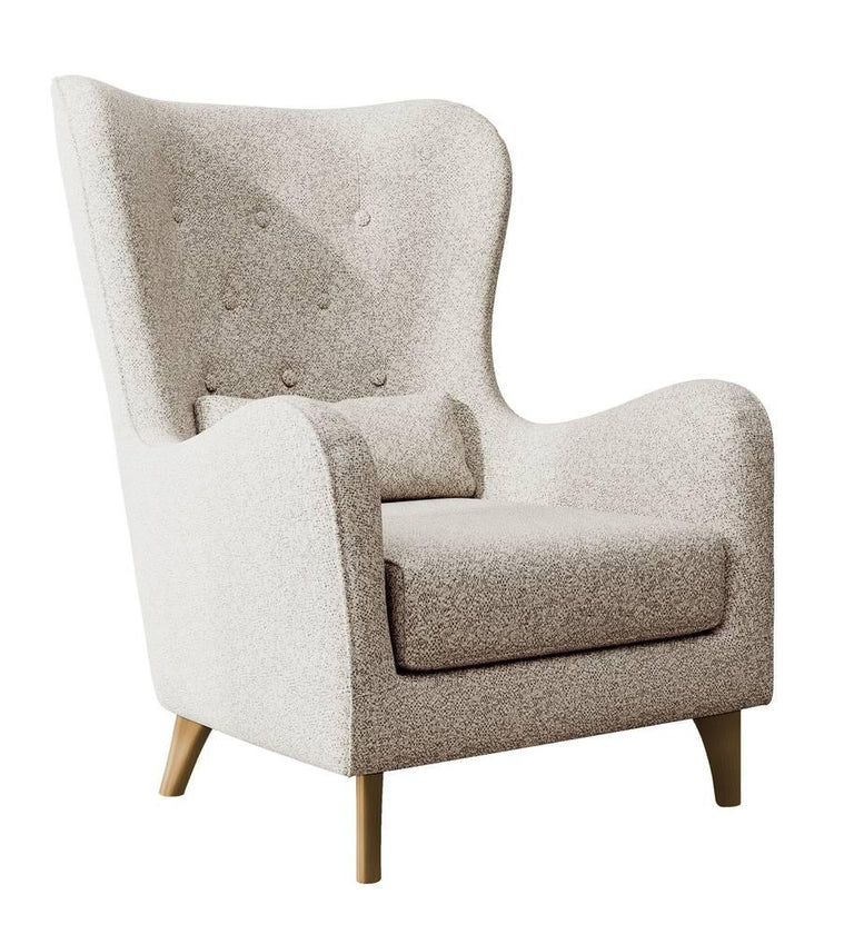 Fauteuil Casara bouclé