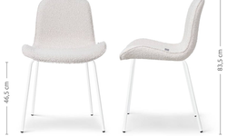 Eetkamerstoel Nora-Fé bouclé